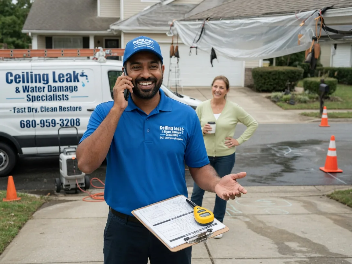 Ceiling Leak Cleanup Mechanicsville, MD FAQs